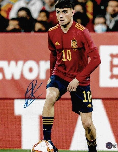 Spain - Kampioenschaps voetbal competitie - Pedri -, Verzamelen, Overige Verzamelen