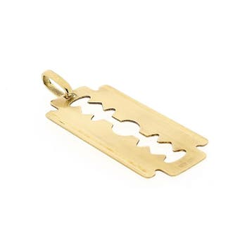 Gouden hanger Lame de Rasoir van Dinh Van (Hanger of bedel), Ophalen of Verzenden, Gebruikt, Goud, Overige merken