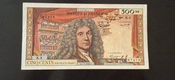 Frankrijk. - 500 Nouveaux Francs 07-04-1960 - Fayette 60-02