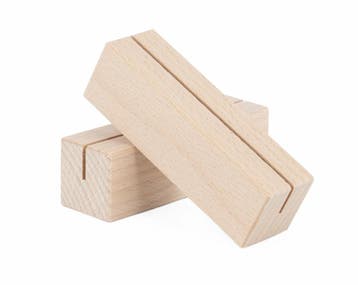 10cm - Houten Kaarthouder / Tafelstandaard / Menukaartho...