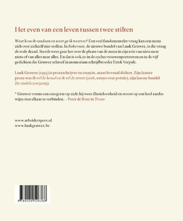 Bakermat 9789029526388 Luuk Gruwez, Verzenden, Zo goed als nieuw, Luuk Gruwez