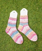 Handgebreide sokken van landlust met geëlimineerd motief, Kleding | Dames, Sokken en Kousen, Ophalen of Verzenden, Nieuw