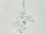 Walt Disney - Minnie Mouse-animatietekening - Building a, Nieuw