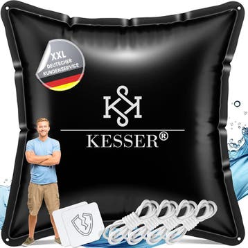 Zwembad kussen - Luchtkussen zwembad - 120x120 cm - Zwart -, Verzenden, Zo goed als nieuw