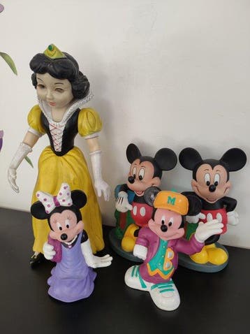 Disney vintage rare - Mickey Mouse, Minnie Mouse, Snow White, Verzamelen, Disney, Nieuw