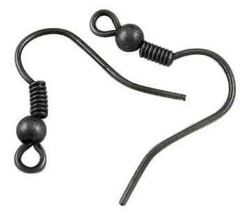10 x Oorbellen haakjes 18 x 0,8 mm – oogje 2 mm – hemati, Ophalen of Verzenden, Nieuw, Overige typen