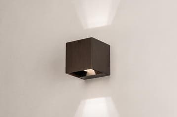 Rietveld Wandlampen - Bruin - Metaal, Aluminium, Verzenden, Nieuw