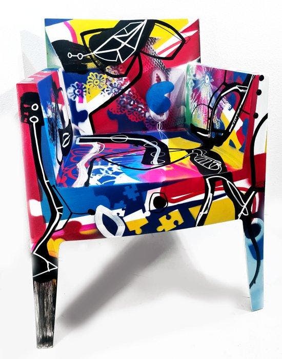 Driade - Philippe Starck - Fauteuil - Art object by Jack, Antiek en Kunst, Antiek | Meubels | Stoelen en Banken