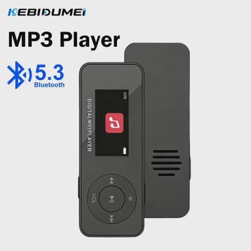 Draagbare MP3 Speler met Scherm & Bluetooth 5.3 - Ingebouwde, Verzenden, Nieuw