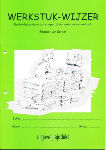 Ajodakt Werkstuk-Wijzer (per stuk), Boeken, Verzenden, Nieuw