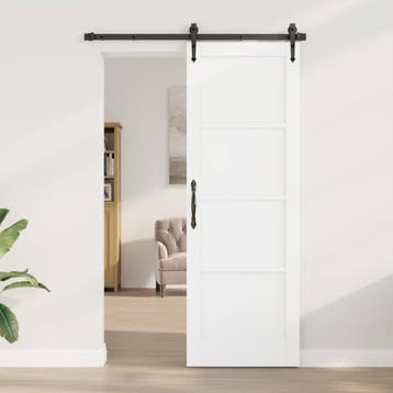 vidaXL Binnendeur 73,5 x 211 cm Multiplex Wit, Verzenden, Nieuw