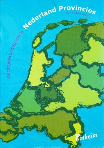 Kinheim Aardrijkskundepuzzels Nederland Provincies (per stuk, Verzenden, Nieuw