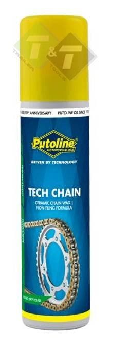 Kettingspray, Tech Chain, 75 Ml, Putoline, Ophalen of Verzenden, Nieuw