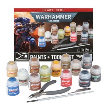 Warhammer 40K paints plus tools 11th edition (Warhammer, Ophalen of Verzenden, Nieuw