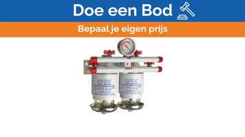 Bieden: Vetus 75330VTEB double fuel filter water, Watersport en Boten, Ophalen of Verzenden, Nieuw, Motor en Techniek, Zeilboot of Motorboot