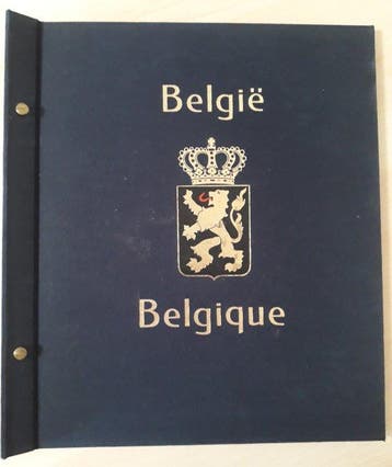 België 1870/1987 - Verzameling Back-of-Book in DAVO-album,, Gestempeld