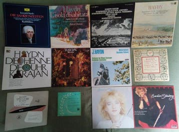 Joseph Haydn - Collection with 2 x Box sets, 7 x LPs, 2x 10, Nieuw in verpakking