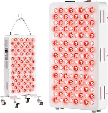 Infraroodpaneel Roodlicht - Verrijdbaar | Tweedekansje OP=OP, Huis en Inrichting, Kachels, Overige soorten, Elektrisch, Nieuw