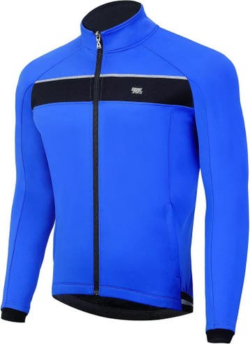 Sportjas heren winter thermisch blauw | retourdeal 29% ko..., Heren, Nieuw, Ophalen of Verzenden, Bovenkleding