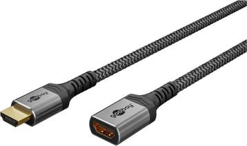 Ultra High Speed HDMI™ verlengkabel - 8K/60 Hz-1 m, Ophalen of Verzenden, Nieuw