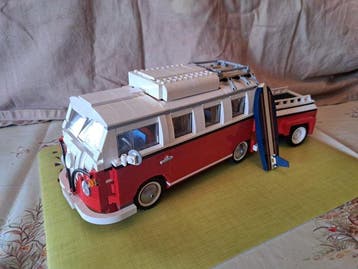 Lego Set - 10220 - Creator Expert - Volkswagen T1 Camper Van, Nieuw