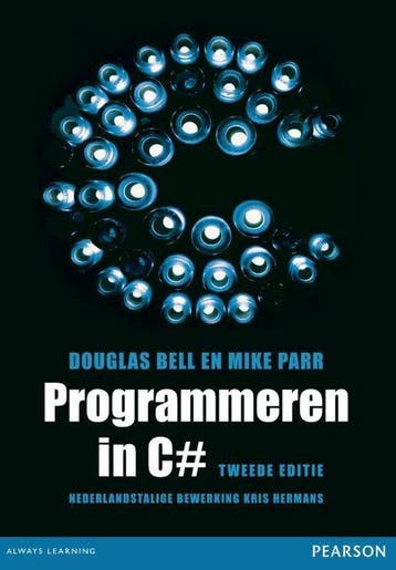 9789043032421 Programmeren in C, met MyLab NL 2, Boeken, Verzenden, Zo goed als nieuw, Douglas Bell