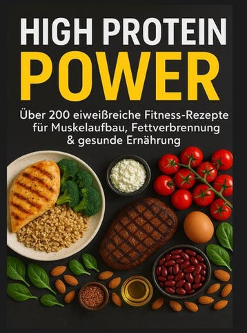 High Protein Power: Über 200 Eiweißreiche Fitness-Rezepte Fü, Ophalen of Verzenden, Nieuw, Klara Jansen