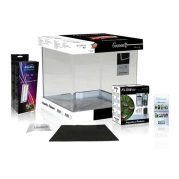 Aquarium COCOON LED 7 (43,2 L) 45x30x32H, Ophalen of Verzenden, Nieuw