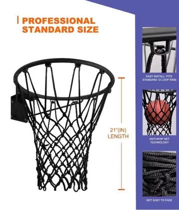 Basketbal Net – Ring Net voor Indoor &amp; Outdoor, Verzenden, Nieuw