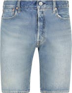 Levi’s 501 Denim Short Mid Blauw maat 34 Heren, Verzenden, Nieuw, Blauw, Levi's