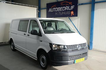 Volkswagen Transporter  | Financial Lease voor 227 p/mnd, Gebruikt, Euro 6, Overige carrosserieën, Wit