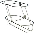 RVS Fenderhouder  schuin model voor 2 fenders, Watersport en Boten, Bootonderdelen, Ophalen of Verzenden, Nieuw