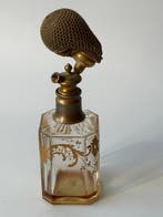 Baccarat - Parfumfles - gouden geëmailleerde verstuiver met