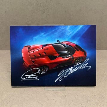 Italië - Ferrari F80 - Officiële fankaart - Gesigneerd door, Nieuw