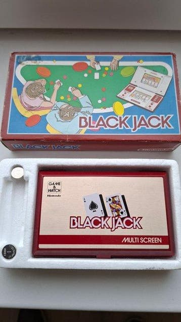 Nintendo - Game & Watch - BLACK JACK - Videogame - In, Nieuw