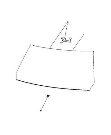 Windshield Ram DT 19+, Auto-onderdelen, Ophalen of Verzenden, Nieuw