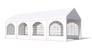 Professionele Partytent PVC 5x8x2,6 mtr in Wit (5x8 meter), Verzenden, Nieuw, 2 meter of meer, Partytent