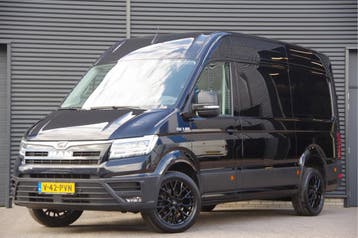 MAN TGE 3.180 35 2.0 L3H3(L2H2) 3-ZITS, 177PK AUT. LED, TREK, Automaat, Gebruikt, MAN, Zwart