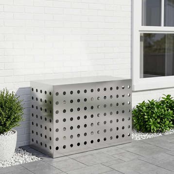 vidaXL Airconditioner hoes zilver 90 x 40 x 60 cm, Verzenden, Nieuw