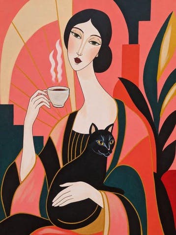 Lucía Laurent - XL - Mona Lisa del café