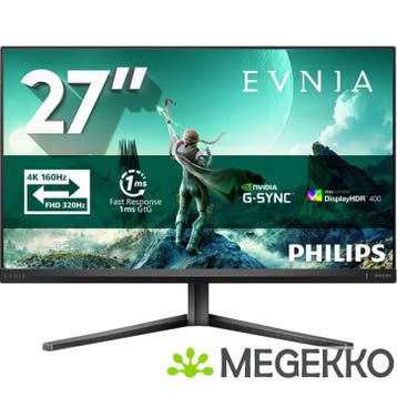 Philips Evnia 3000 27M2N3800A/00 27  4K 160Hz / FHD 320Hz, Computers en Software, Monitoren, Verzenden, Nieuw, Philips
