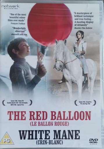 the Red Balloon + White Mane -              Gratis verzenden, Alle leeftijden, Verzenden, Nieuw in verpakking, Overige genres