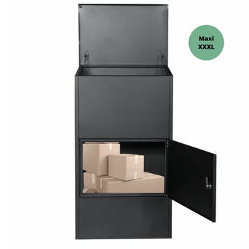 Pakketbrievenbus Groot - XXXL PakketPanda Maxi, Verzenden, Nieuw, Rvs