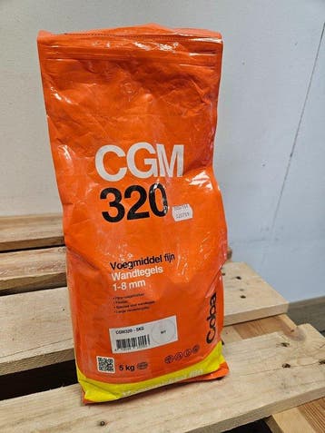 Coba CGM320 Voegmiddel Fijn Voor Wandtegels Wit 5 kg, Ophalen of Verzenden, Nieuw, Bad