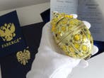 Figuur - Fabergé style - Imperial ornament Egg -Certificate, Nieuw