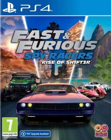 Fast & Furious: Spy Racers Rise of SH1FT3R - Playstation 4, Verzenden, Nieuw