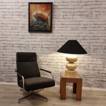 Stijl Eric Kusters tafellamp 434 Refurbished, Ophalen, Overige materialen, 50 tot 75 cm, Zo goed als nieuw