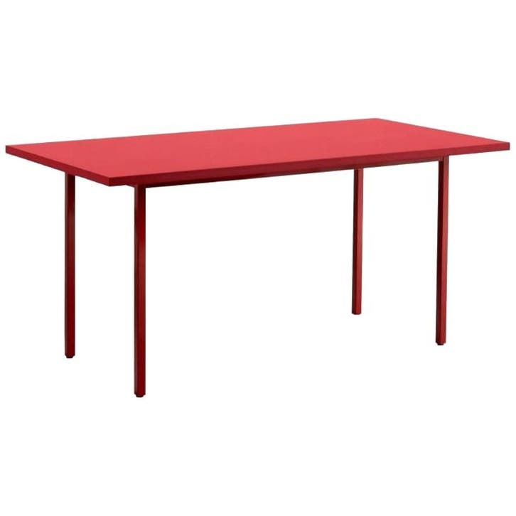 HAY Two-colour Tafel Rood - Tuintafel - Ongebruikt -, Tuin en Terras, Tuintafels, Zo goed als nieuw