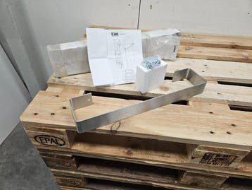 Handdoekhouder voor radiator staal 46,5 cm, Ophalen of Verzenden, Nieuw, Overige typen