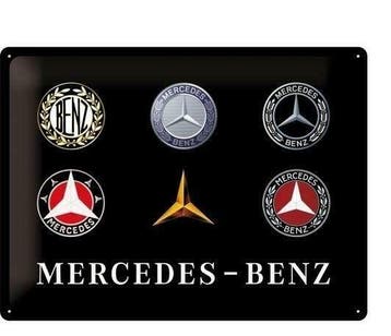 Mercedes-benz reclamebord, Verzenden, Nieuw